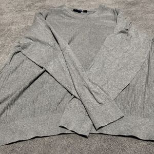 Men's 2XL Cutter & Buck V-Neck Gray Sweater‎